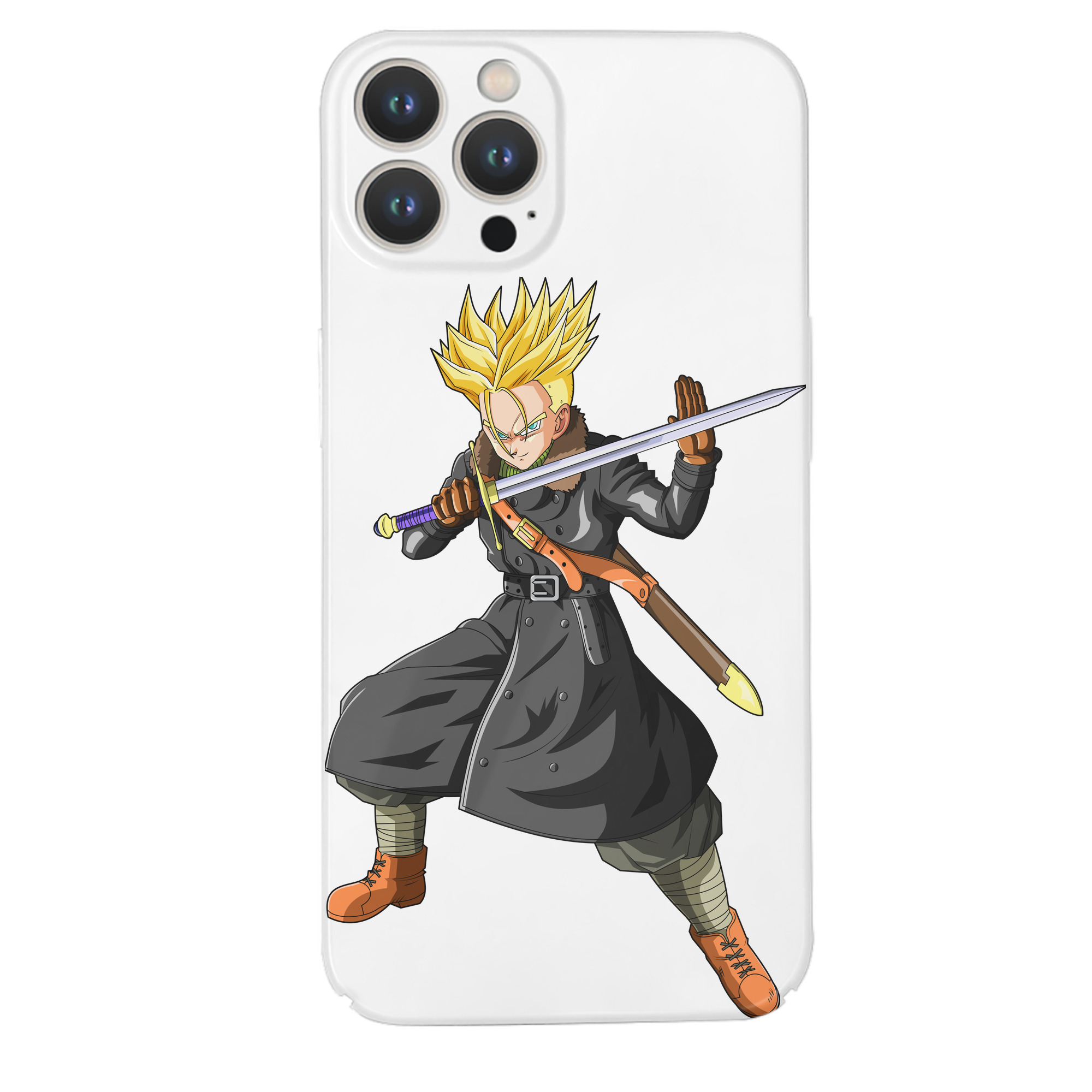 （画像用） ドラゴンボール トランクス（Torankusu）DRAGON BALL Trunks 【iPhone 14シリーズ対応】ハードケース